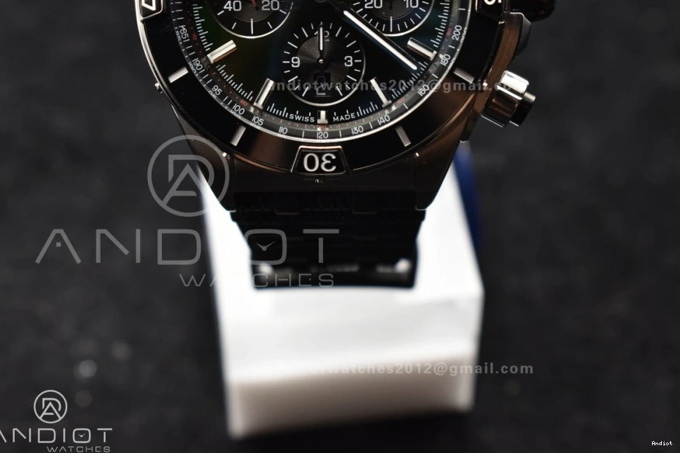 Robber Edition Green Chronomat BLSF On A7750 44mm Bracelet Best SS 1:1 B01 Dial 0325